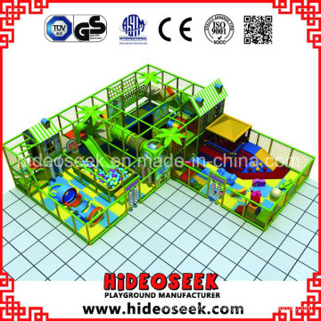 Indoor Naughty Castle para niños con trampolín y piscina